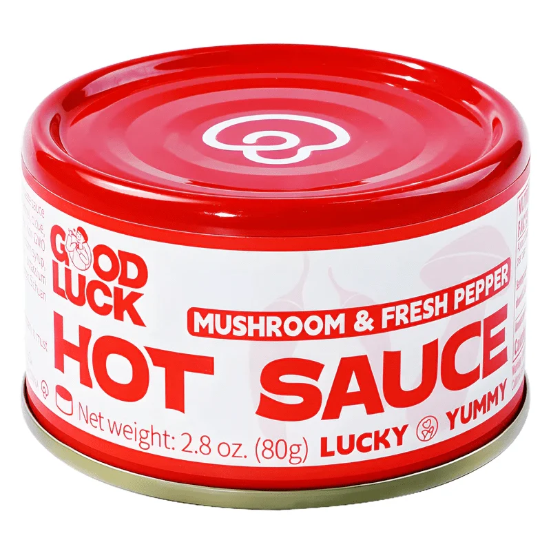 GOOD LUCK HOT SAUCE MUSHROOM & FRESH PEPPER 80G