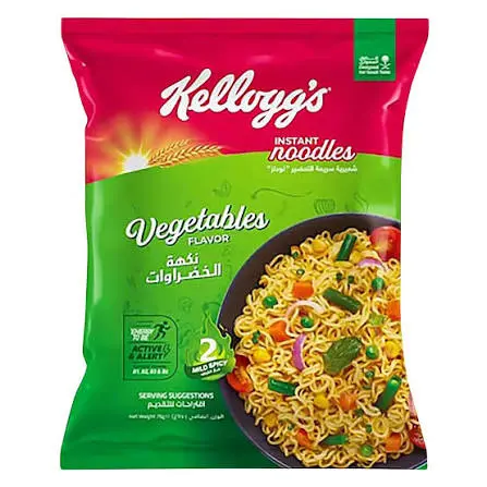 KELLOGG'S INSTANT NOODLES SPICY VEGETABLES FLAVOR 75G