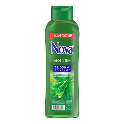 NOVA ALOE VERA GEL DOUCHE RELAXANT 750ML