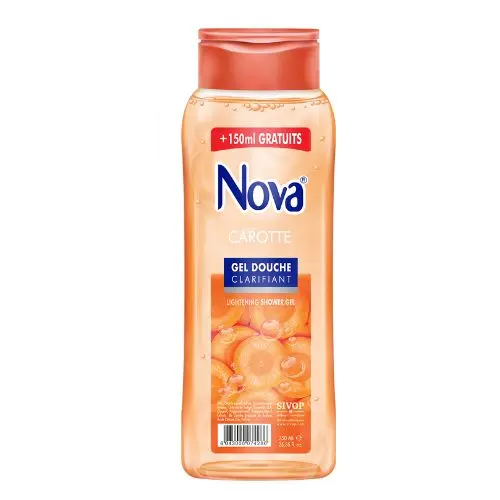 NOVA CAROTTE GEL DOUCHE CLARIFIANT 750ML