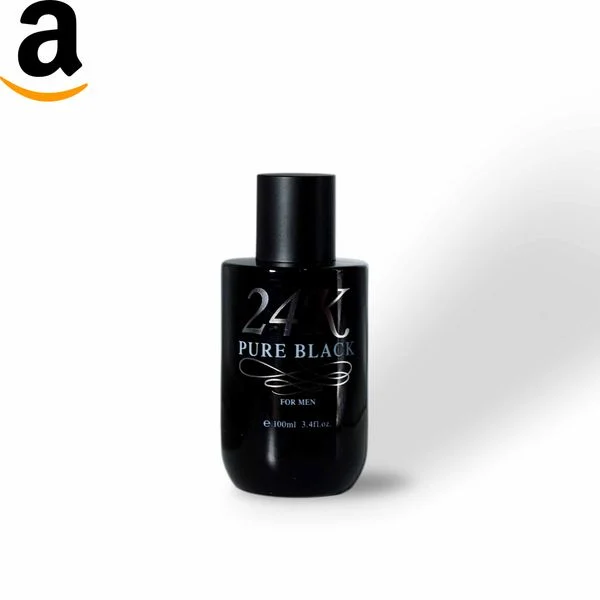 24K PURE BLACK FOR MEN PERFUME HANNA'S SECRET 50ML