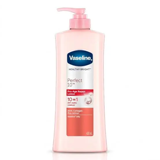 VASELINE PERFECT 10 PRO-AGE REPAIR LOTION 10 IN 1 ANTI-AGING COMPLEX 400ML