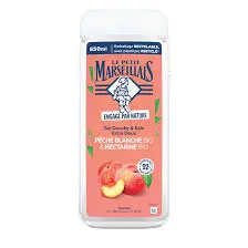 LE  PETIT MARSEILLAIS GEL DOUCHE PECHE BLANCHE ET NECTARINE BIO 300ML