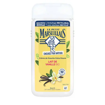 LE PETIT MARSEILLAIS GEL DOUCHE LAIT DE VANILLE BIO 300ML