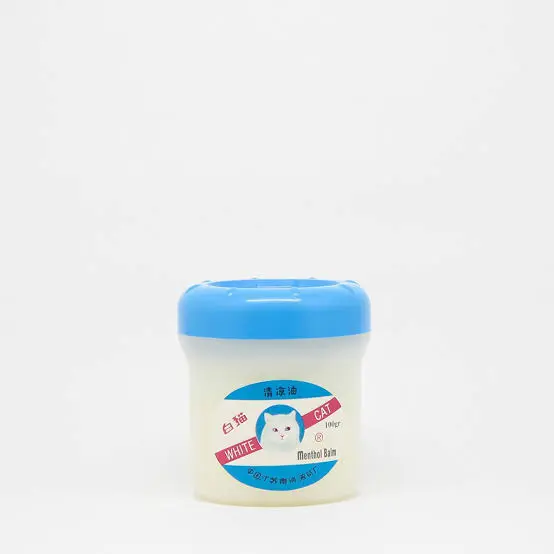 WHITE CAT MENTHOL BALM 100ML