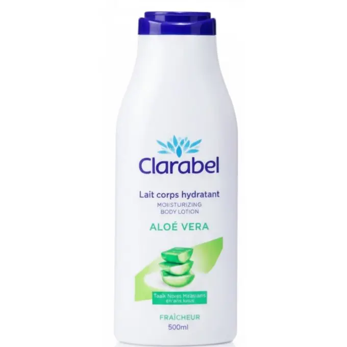 CLARABEL LAIT CORPS HYDRATANT ALOE VERA ALL SKIN TYPES FRAICHEUR 400ML