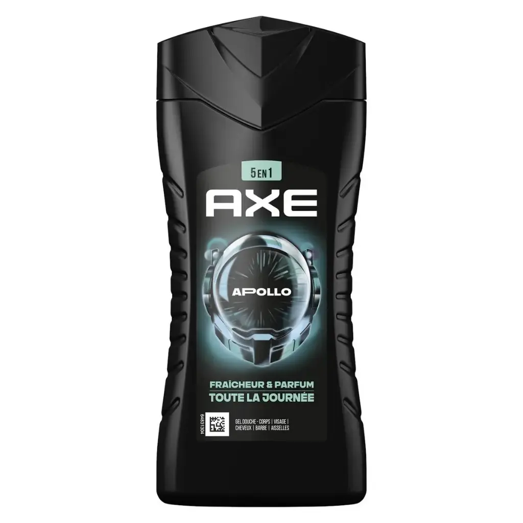 AXE APOLLO FRAICHEUR & PARFUM 5EN1 GEL DOUCHE 250ML