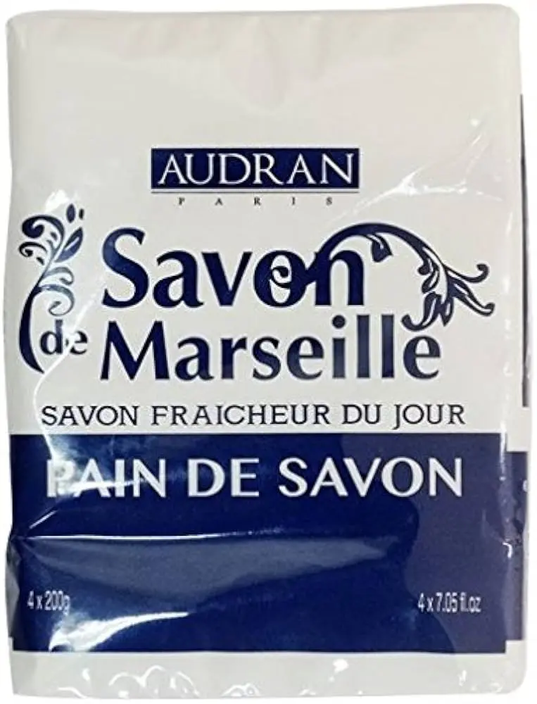 AUDRAN PARIS SAVON DE MARSEILLE PAIN DE SAVON 4×200G