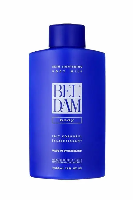BEL DAM BODY LAIT CORPOREL ECLAIRCISSANT MADE IN SWITZERLAND 500ML