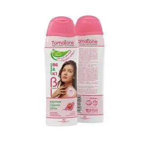 TOMATONE LAIT CORPOREL VITAMINS B6 & K1 B CAROTENE HYDRATES UNIFIES ANTI-AGE 500ML