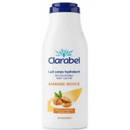 CLARABEL LAIT CORPS HYDRATANT AMANDE DOUCE APAISANT 400ML