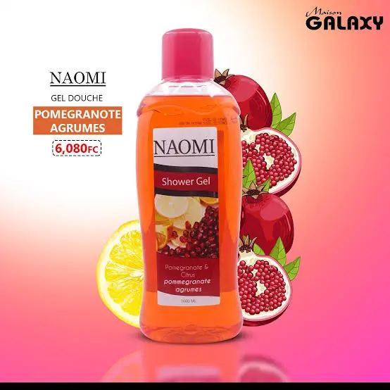 NAOMI GEL DE DOUCHE GRENADE HYDRATANTE 1000ML