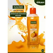NAOMI GEL DE DOUCHE ORANGE REVITALISANTE 1000ML