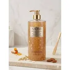 NAOMI GEL DOUCHE EXFOLIANT AMANDE ET AVOINE 1000ML