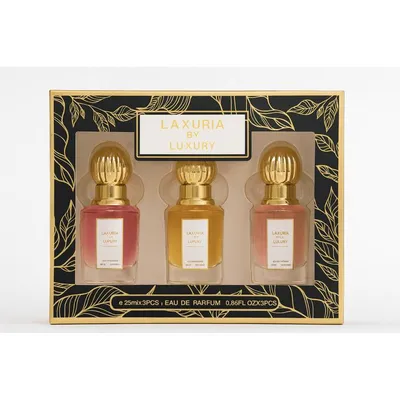 LAXURIA BY LUXURY EAU DE PARFUM 25ML×3PCS