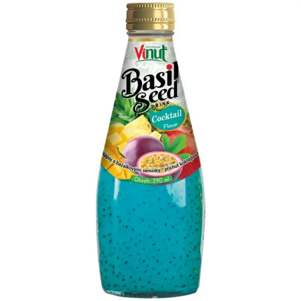 VINUT BASIL SEED COCKTAIL JUICE 290ML