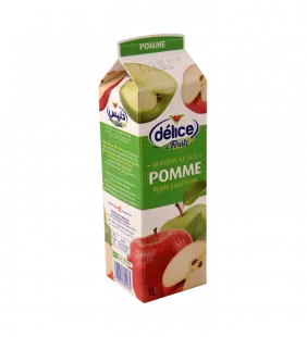 DELICE DE FRUITS BOISSON AU JUS POMME 1L