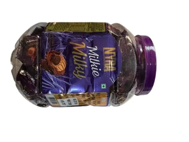 NYRA MILKIE MILKY CENTER FILLED CARAMEL CANDY 200PCS BOITE
