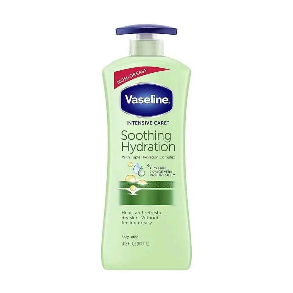 VASELINE INTENSIVE CARE SOOTHING HYDRATATION WITH TRIPLE HYDRATION COMPLEX 600ML