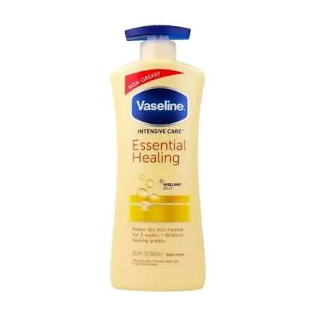VASELINE INTENSIVE ESSENTIAL HEALING KEEPS DRY SKIN NOURISHED 600ML