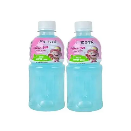 FIESTA BUBBLE GUM FLAVOR DRINK WITH NATA DE COCO 320ML 