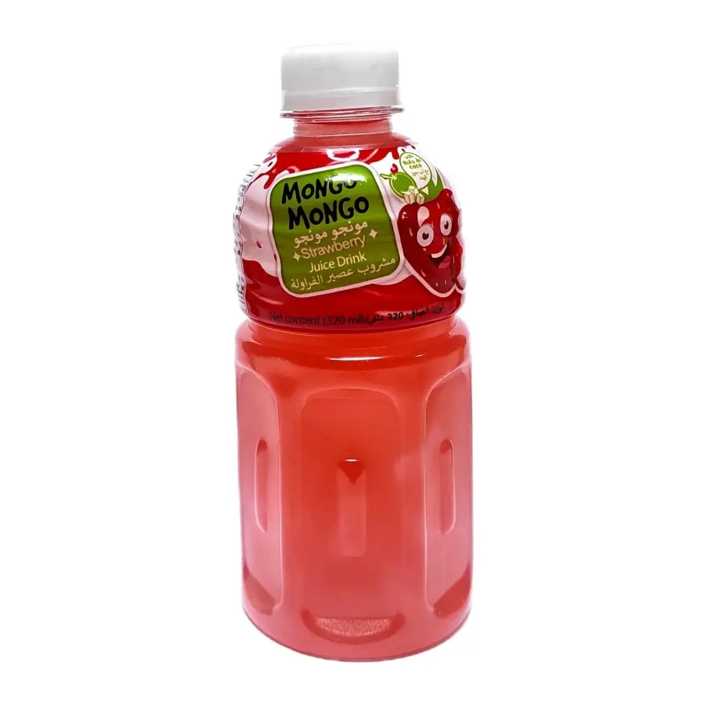 MONGO MONGO STRAWBERRY JUICE DRINK 320ML