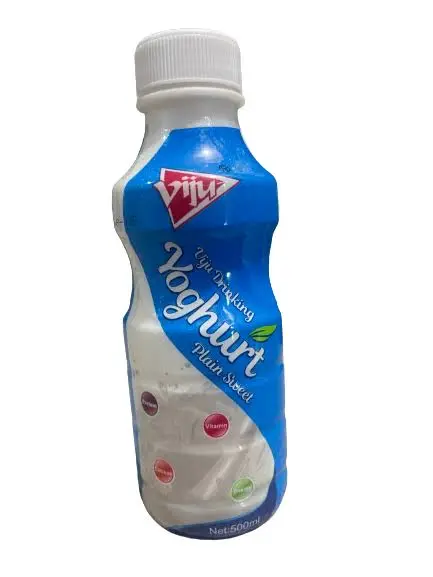 VIJU YOGHURT PLAIN SWEET DRINKING 500ML