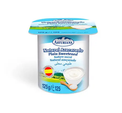 ASTURIANA PLAIN SWEETENED NATURE SUCRE 125G