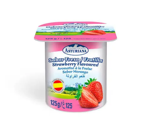 ASTURIANA STRAWBERRY FLAVOURED 125G