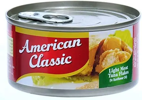 [8859142001442] AMERICAN GOLD LIGHT MEAT TUNA FLAKE 112G