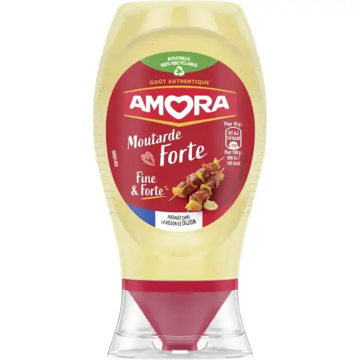 [3250546610271] AMORA MOUTARDE FORTE 265G