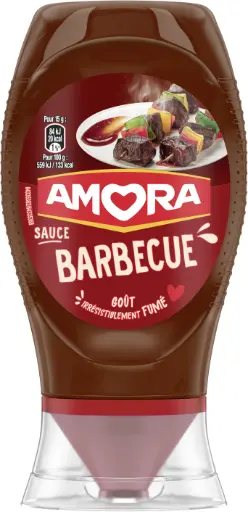 [8714100795545] AMORA SAUCE BARBECUE 285G