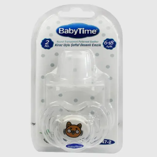 [8699943241209] BABYTIME ORTHODONTICAL CANDY SOOTHER NO.2 BT120-2