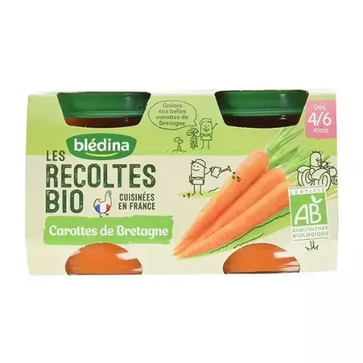 [10405149] BLEDINA RECOLTES BION CAROTTES 130G
