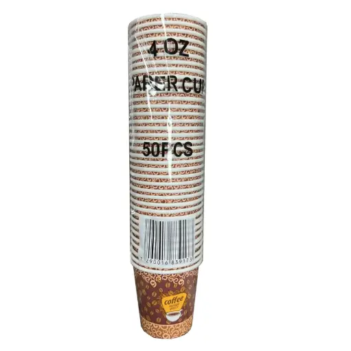 [6929120208018] RESTO 4OZ PAPER CUPS 50PCS BOL A CAFE 