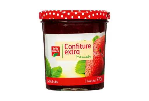[3258561201139] BELLE FRANCE CONFITURE EXTRA FRAISE 370G