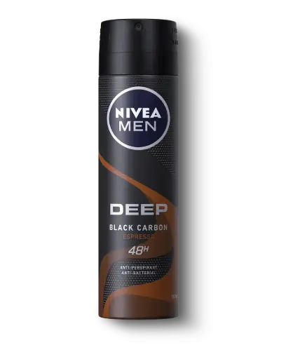 [4005900640772] NIVEA MEN DEEP BLACK CARBON ESPRESSO 48H ANTI-TRANSPIRANT 200ML