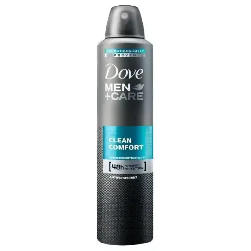 [8718114216324] DOVE MEN CARE CLEAN COMFORT ANTI-PERSPIRANT 250ML