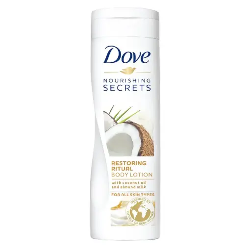 [8710908778230] DOVE RESTORING CARE BODY LOTION 400ML