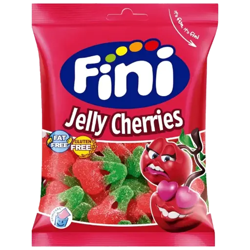 [8410525241321] FINI JELLY CHERRIES 90G