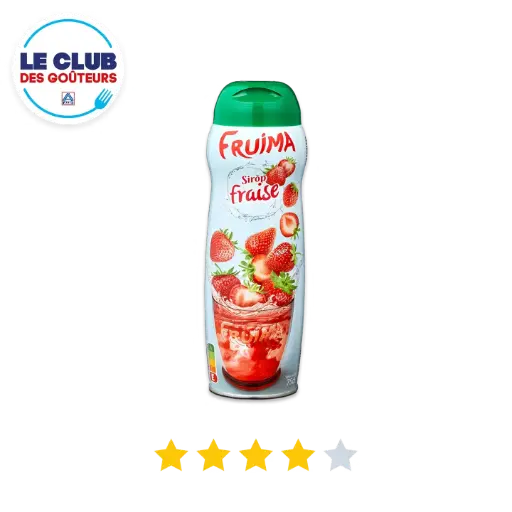 [26004099] FRUIMA SIROP DE FRAISE 750ML
