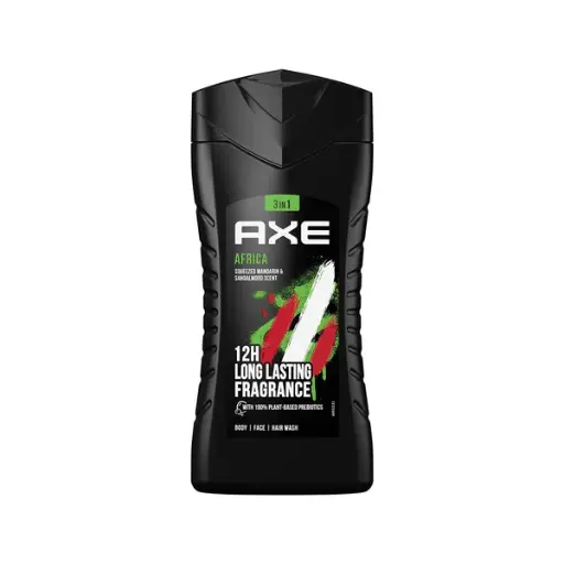 [8901030866777] AXE AFRICA 12H PARFUM RAFRAICHISSANT 3IN1 BODY WASH 250ML