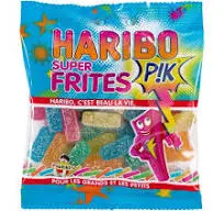 [3103220009215] HARIBO SUPER FRITES PIK 120G