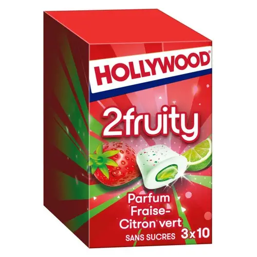 [7622210615572] HOLLYWOOD  2FRUITY FRAISE 3 BOITES