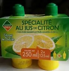 [3263850047619] JUS DE CITRON 250ML