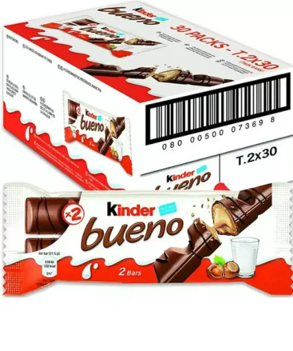 [8000500394502] KINDER BUENO DEMI CARTON 15PCS