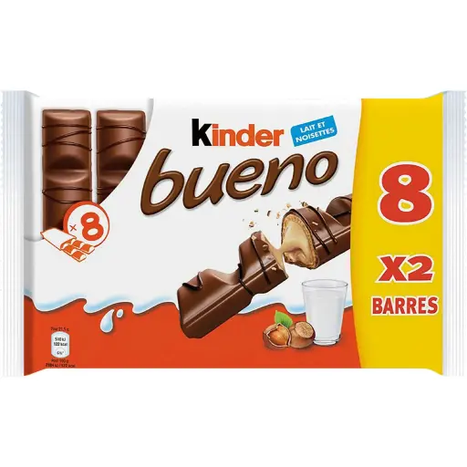 [8000500290408] KINDER BUENO X8 8X43G