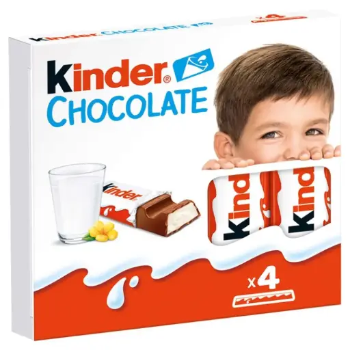 [80177609] KINDER CHOCOLATE TENLENTY 71KCAL