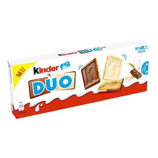 [8000500385807] KINDER DUO 12X BISCUITS 150G