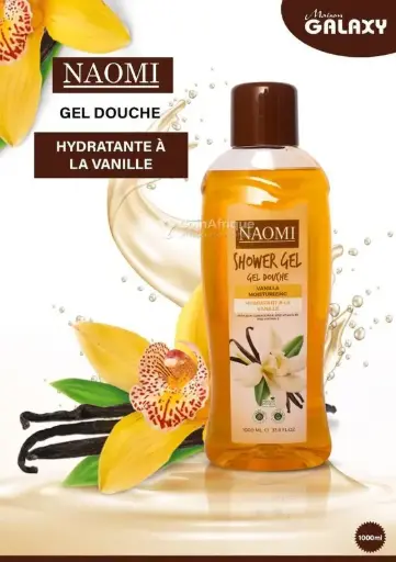 NAOMI SHOWER GEL HYDRATANT A LA VANILLE 1L